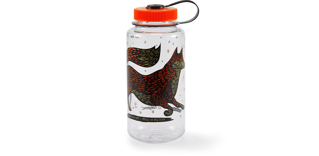  REI Co-op Nalgene Fox Wide-Mouth Water Bottle - 32 fl. oz.