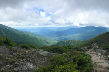 The view from Franconia Ridge.