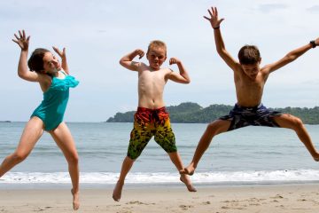 Kids at play in Costa Rica.