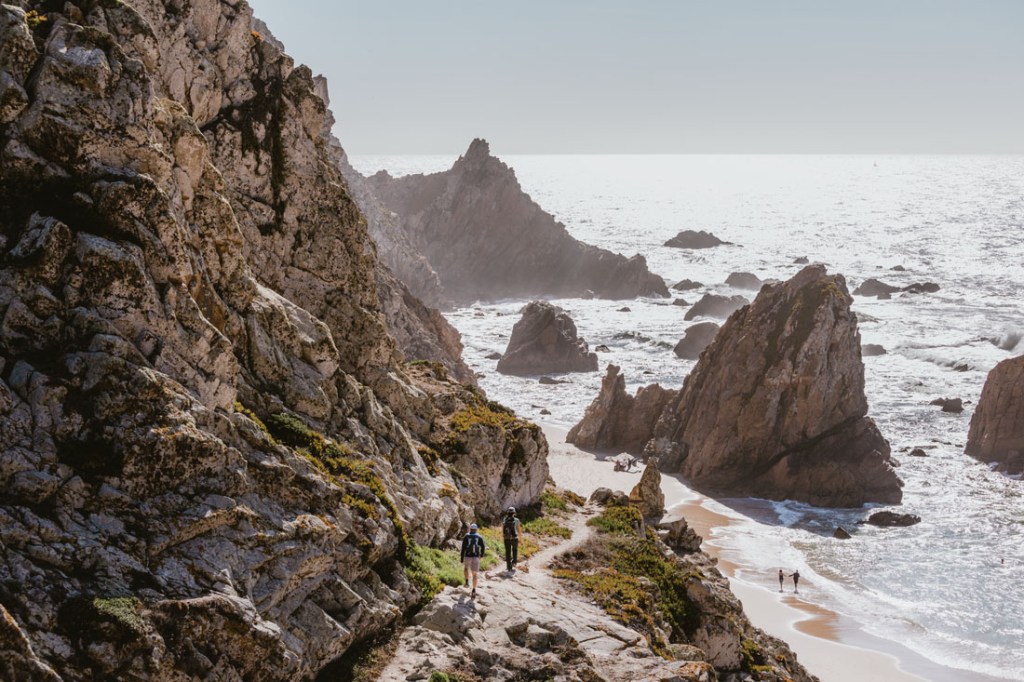 Surf and scenery.