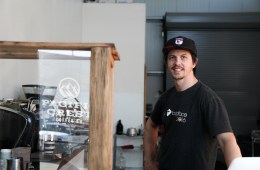 Ralph Backstrom opened Pacific Crest Coffee in summer 2018.