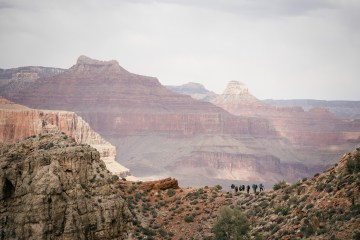 Hikers in Grand Canyon National Park