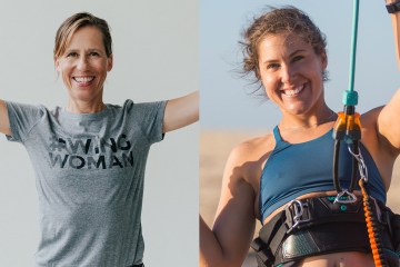 Side by side photo of Sally Bergesen (left) and Sensi Grave (right).