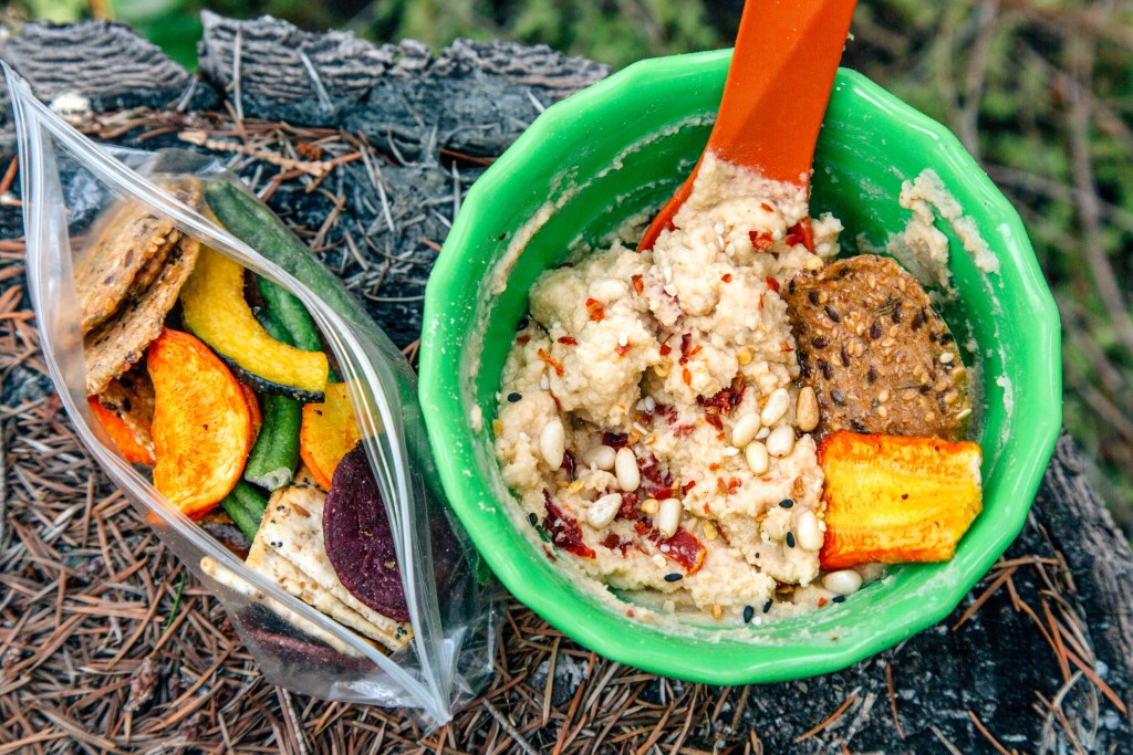 Backpacking Lunch - Hummus-3