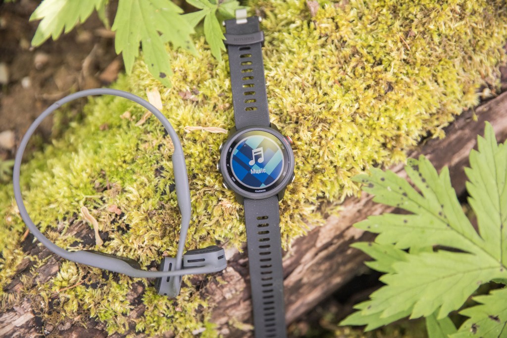 The Garmin Forerunner 245 has storage for up to 500 songs.