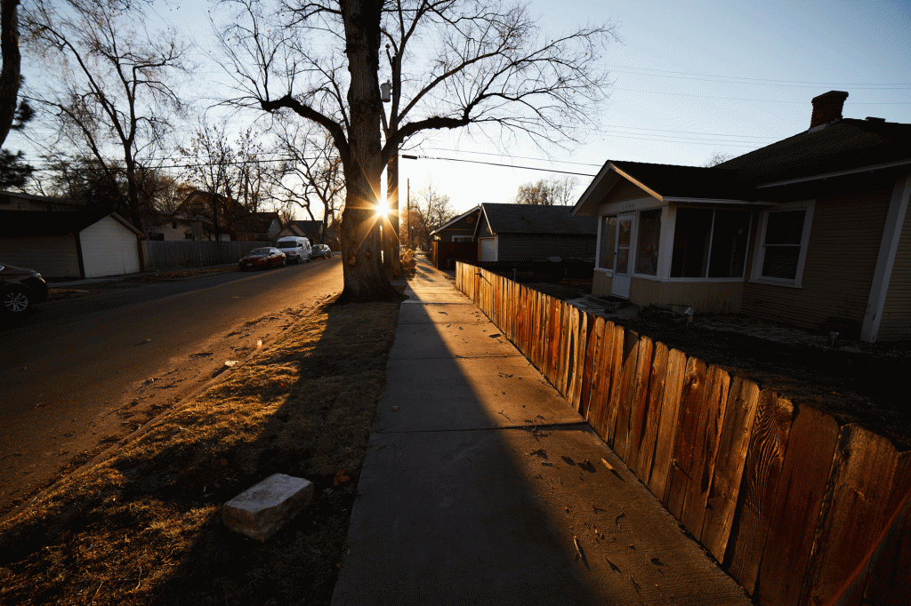 A sunset stroll through Boise's Hyde Park neighborhood. 