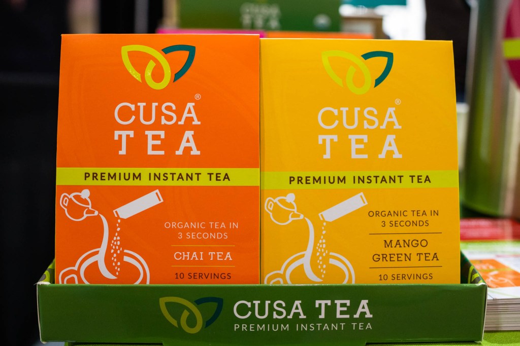 Cusa Tea has several flavors of instant tea.