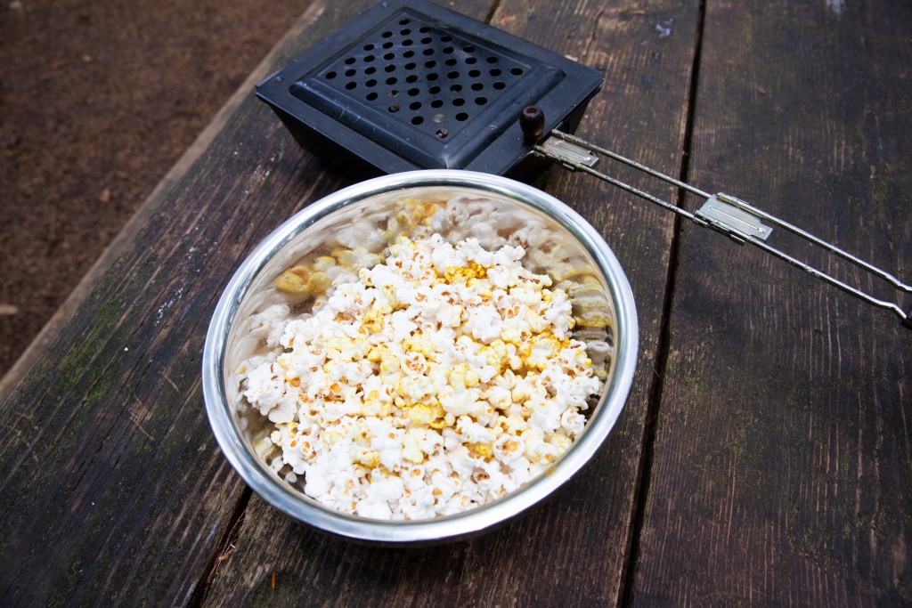 Campfire popcorn