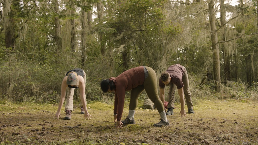 Pyramid Pose to Standing Split Squat