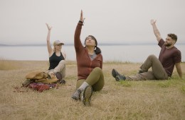 CorePower x REI yoga videos, yoga for hiking