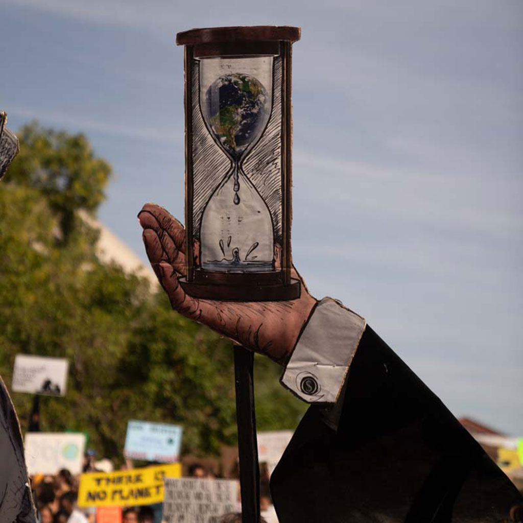 Sign at the D.C. Climate March