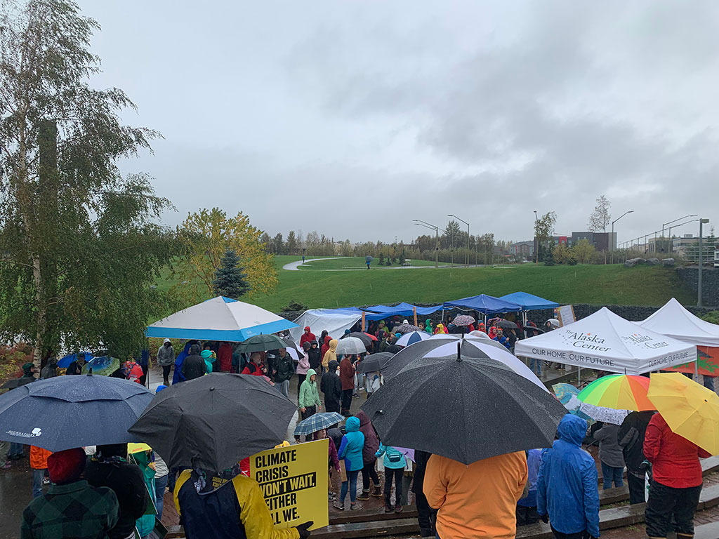 Climate Strike in Anchorage, Alaska