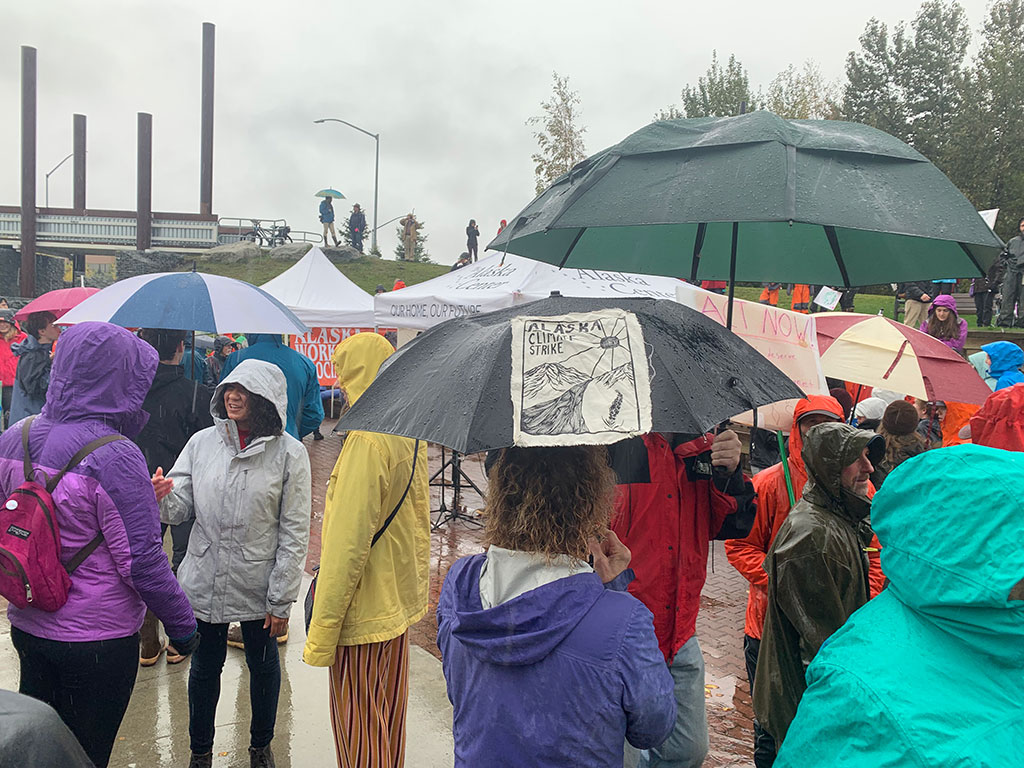 Climate Strike in Anchorage, Alaska