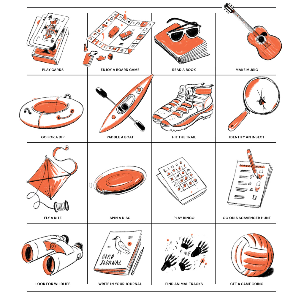 camping activities