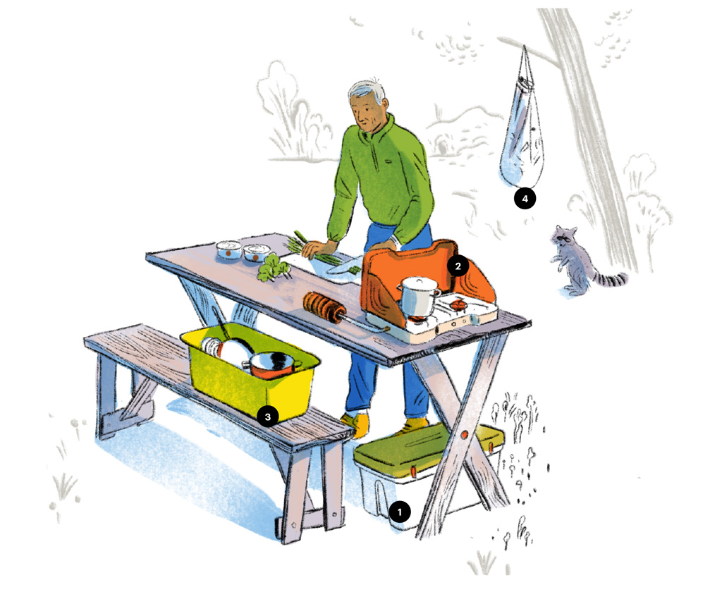 camp kitchen