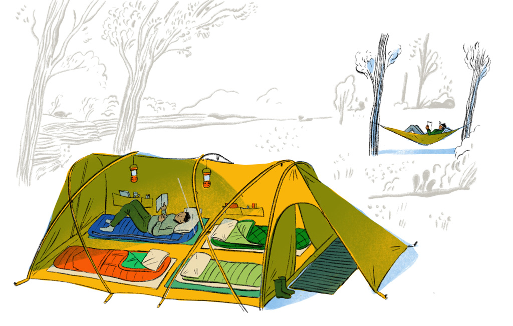 camp setup