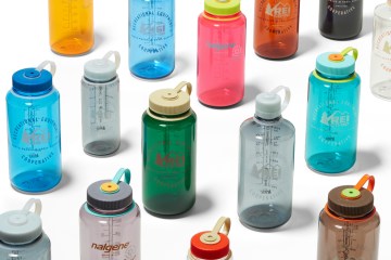 Nalgene water bottles made with Tritan Renew