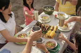 Camp Dinner With the Toguchi Family