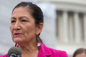 Deb Haaland speaking