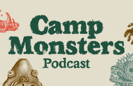 camp monsters podcast illustration