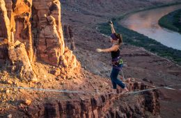 faith dickey highlining