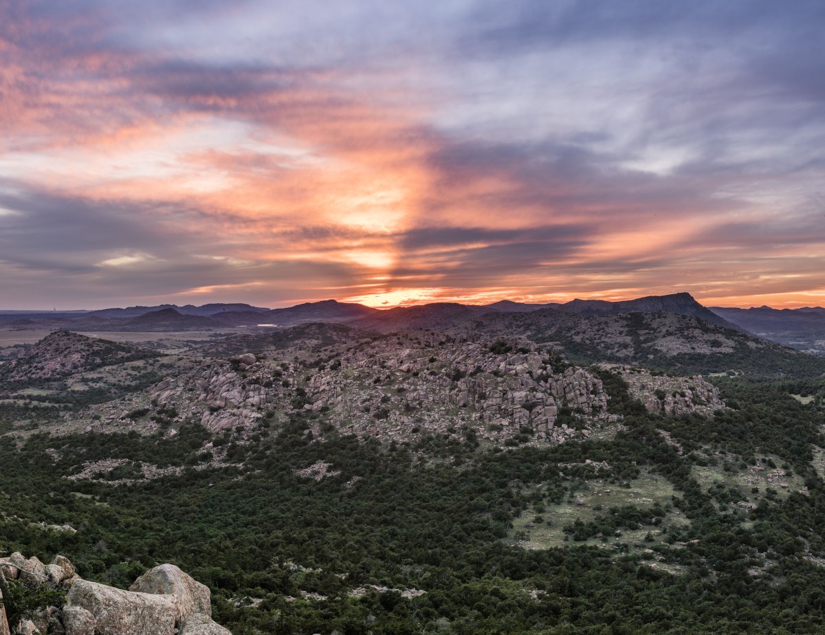 A picture of Wichita Mountains Wildlife Refuge