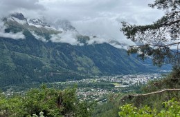 Mt. Blanc in Chamonix, France