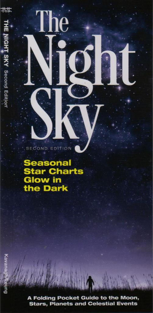 The front cover of a guidebook called The Night Sky.