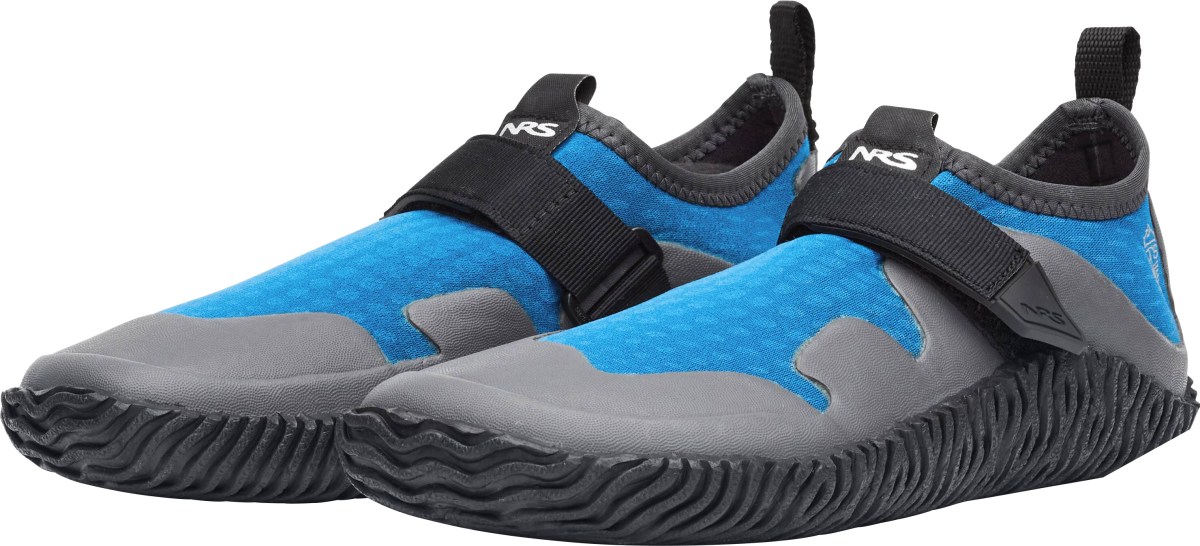 Product shot of a pair of water shoes.