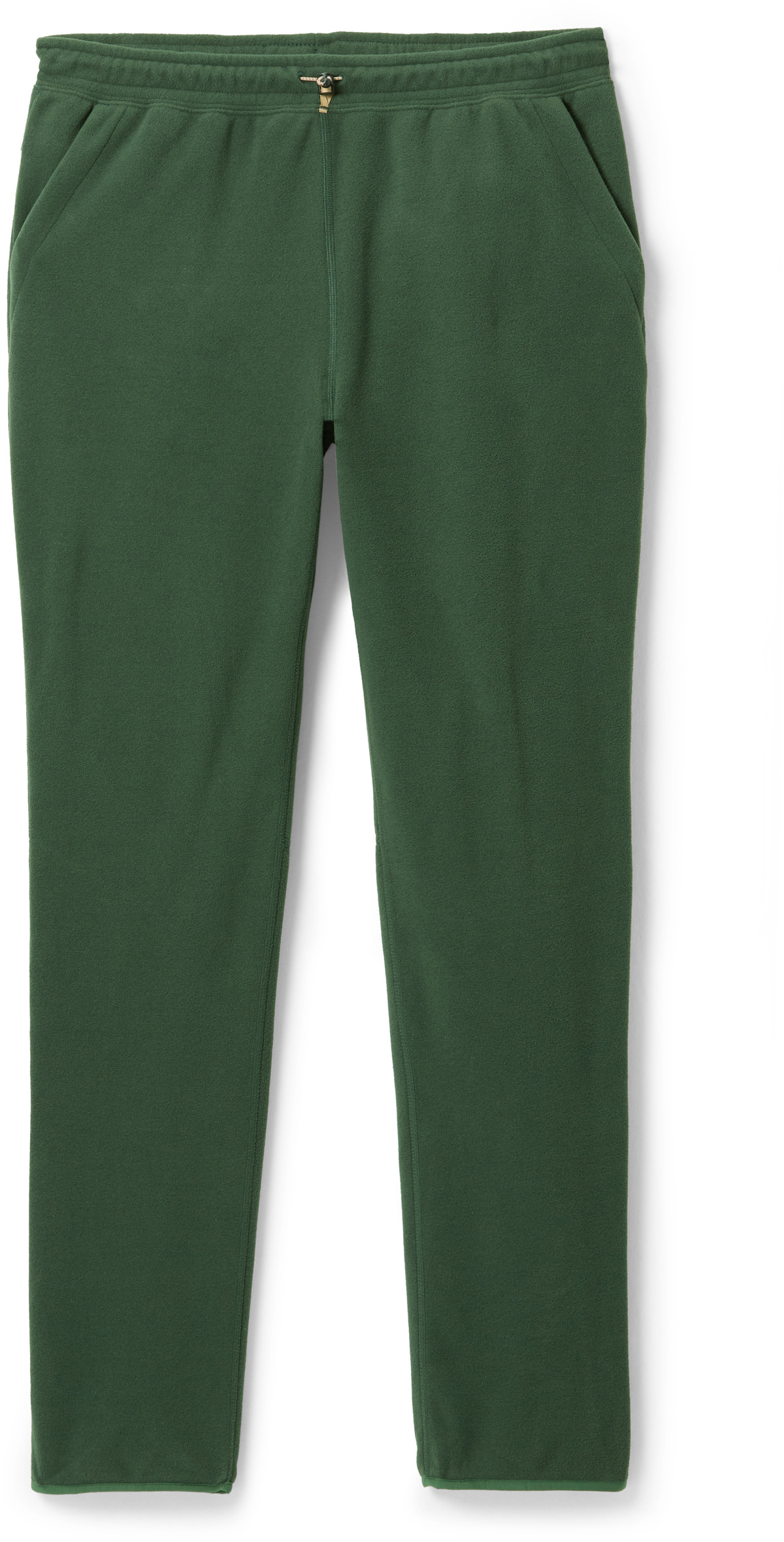 Product shot of the REI Co-op Trailmade Fleece Pants in green.