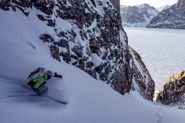 Cody Townsend skiing. For the Wild Ideas Worth Living podcast.